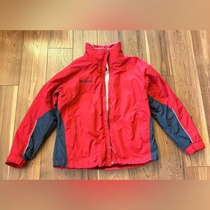 Columbia Red and Gray Ski Jacket